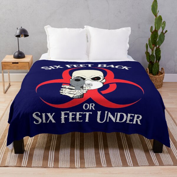 Item preview, Six Feet Back Or Six Feet Under Classic Unisex Men Best Vintage Youth Trending designed and sold by FGGHHJ.