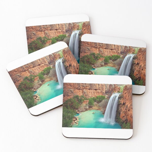 Item preview, Green water - Havasu falls  from the rocky mountain  designed and sold by anisbbmbrush.
