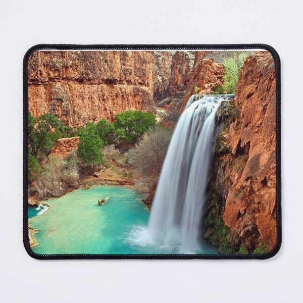 Item preview, Green water - Havasu falls  from the rocky mountain  designed and sold by anisbbmbrush.