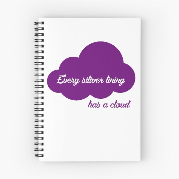 Item preview, Every silver lining ... has a cloud designed and sold by -MissElaineous-.