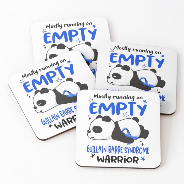 Item preview, Guillain Barre Syndrome Awareness - Mostly Running On Empty Guillain Barre Syndrome Warrior designed and sold by Hilten.