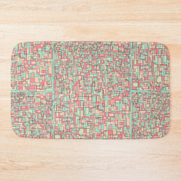 Item preview, Rainbow of colorful squares designed and sold by detalheseartes.