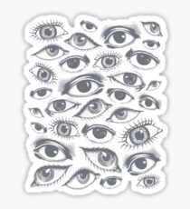 The Eyes Have It Sticker
