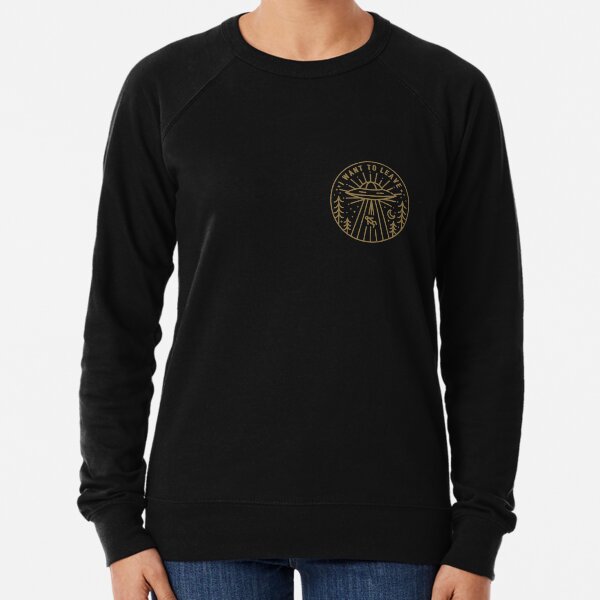 I Want To Leave - Pocket Lightweight Sweatshirt