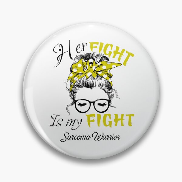 Item preview, Sarcoma Awareness - Her Fight is my Fight - Support Sarcoma Gifts designed and sold by Aaron309.