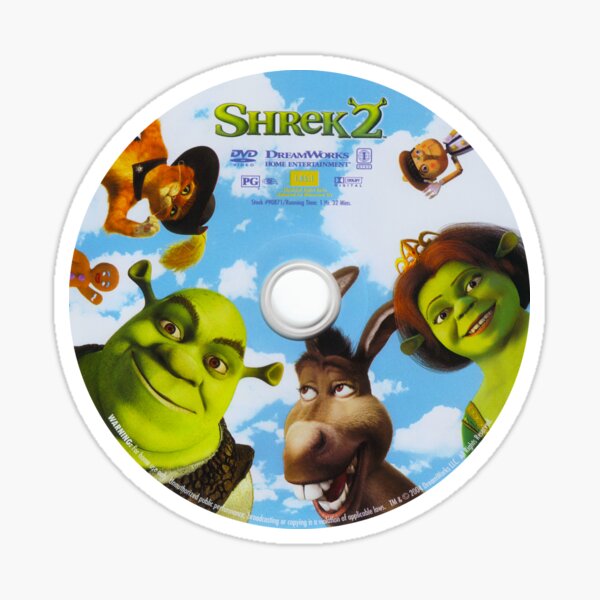 Vista previa del artículo con la obra «shrek 2 dvd», diseñado y vendido por lecterscouture.