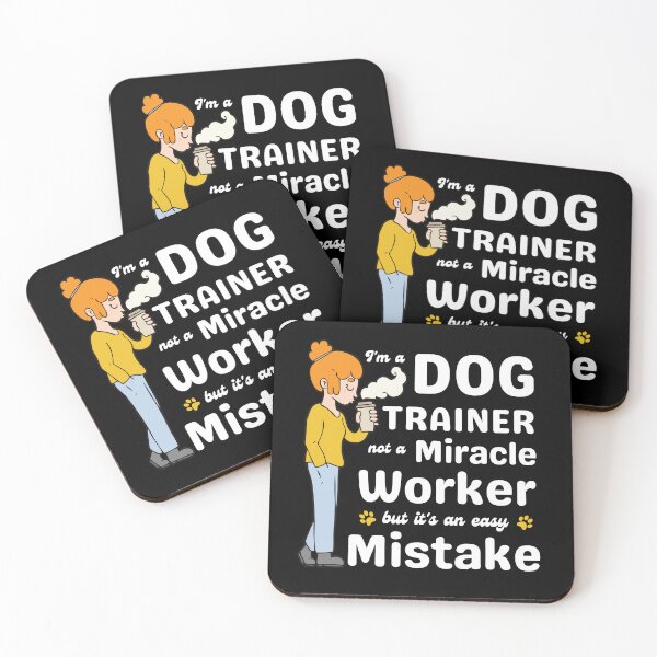 Item preview, Dog Trainer, Not Miracle Worker, Dog Training Humor designed and sold by arlutai.