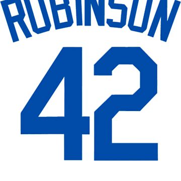 42 Jackie Robinson Sticker for Sale by bosoxicated