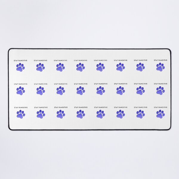 Item preview, Stay Pawsitive White Design designed and sold by petricorstudios.