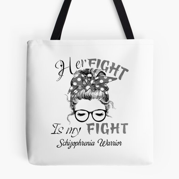 Item preview, Schizophrenia Awareness - Her Fight is my Fight - Support Schizophrenia Gifts designed and sold by Aaron309.