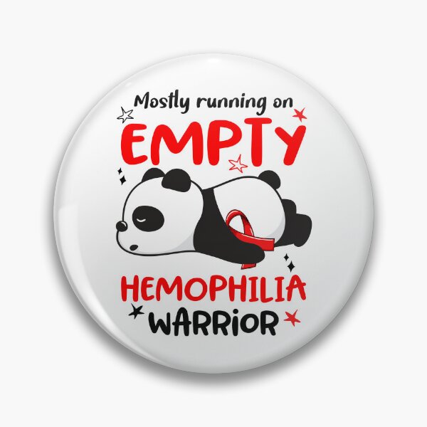 Item preview, Hemophilia Awareness - Mostly Running On Empty Hemophilia Warrior designed and sold by Hilten.