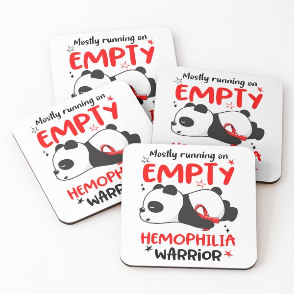 Item preview, Hemophilia Awareness - Mostly Running On Empty Hemophilia Warrior designed and sold by Hilten.