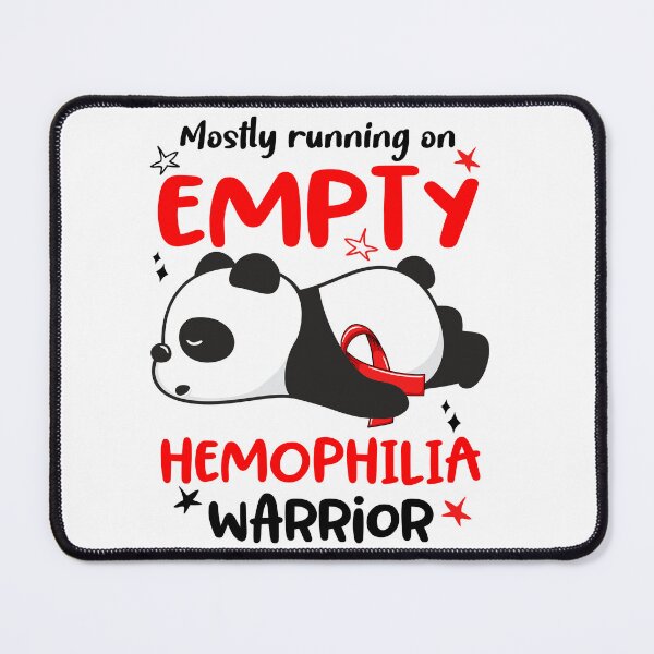 Item preview, Hemophilia Awareness - Mostly Running On Empty Hemophilia Warrior designed and sold by Hilten.