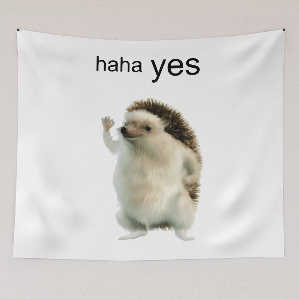 Item preview, Tesla haha yes hedgehog  designed and sold by VadhirSerdular.