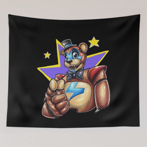 Item preview, Fnafsecuritybreach Freddy Fazbear designed and sold by AstridHawkins.