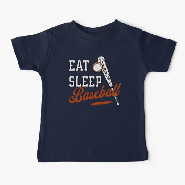 Item preview, American Baseball Eat Sleep Repeat. Fan Who Loves Retro Vintage Sport T-Shirt designed and sold by Barb  Hamilton ⭐⭐⭐⭐⭐.