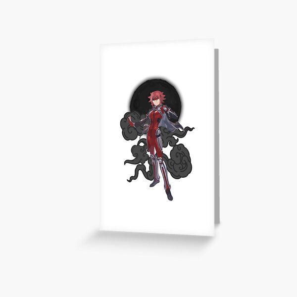 Kallen Kozuki Stadtfeld Code Geass Greeting Card By Freyasharp Redbubble 4484