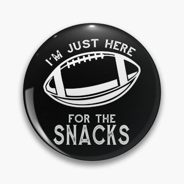 Item preview, I'm Just Here For The Snacks Funny Fantasy Football League design designed and sold by Merchking1.