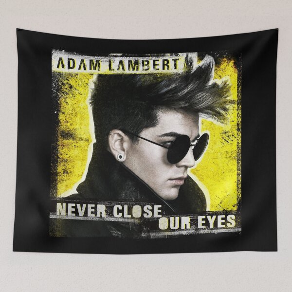 Item preview,  Adam Lambert never close our eyes designed and sold by Armina45.