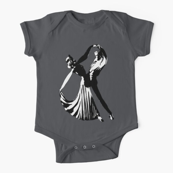 Let's Dance Short Sleeve Baby One-Piece