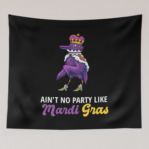 Item preview, Ain't No Party Like Mardi Gras Funny Festival Party design designed and sold by Merchking1.