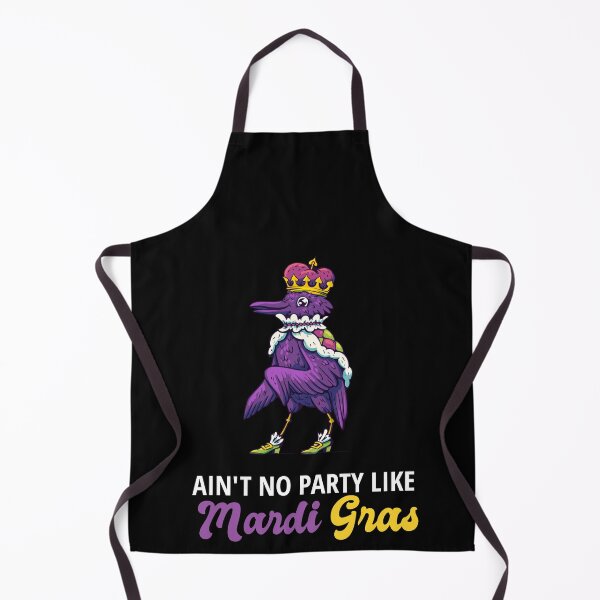 Item preview, Ain't No Party Like Mardi Gras Funny Festival Party design designed and sold by Merchking1.