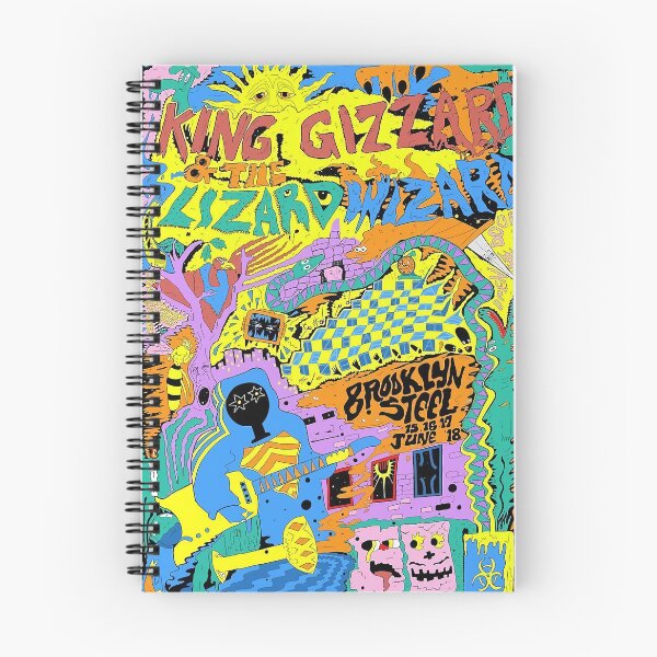Item preview, King Gizzard and the Lizard Wizard Brooklyn Steel designed and sold by Angie K  Langston.