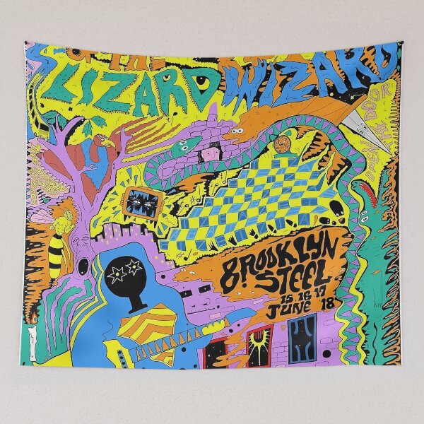Item preview, King Gizzard and the Lizard Wizard Brooklyn Steel designed and sold by Angie K  Langston.