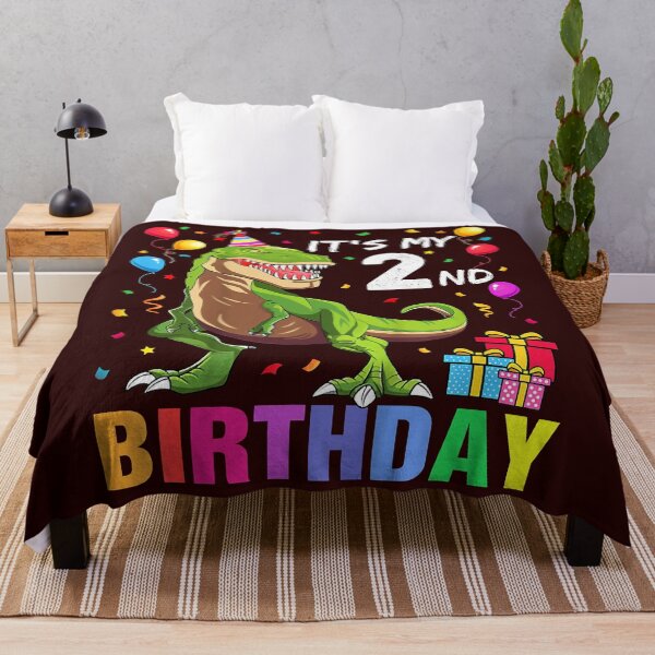 Item preview, Kids It's My 2nd Birthday Happy 2 Year T-Rex Shirt T-Shirt designed and sold by divitovttupp.