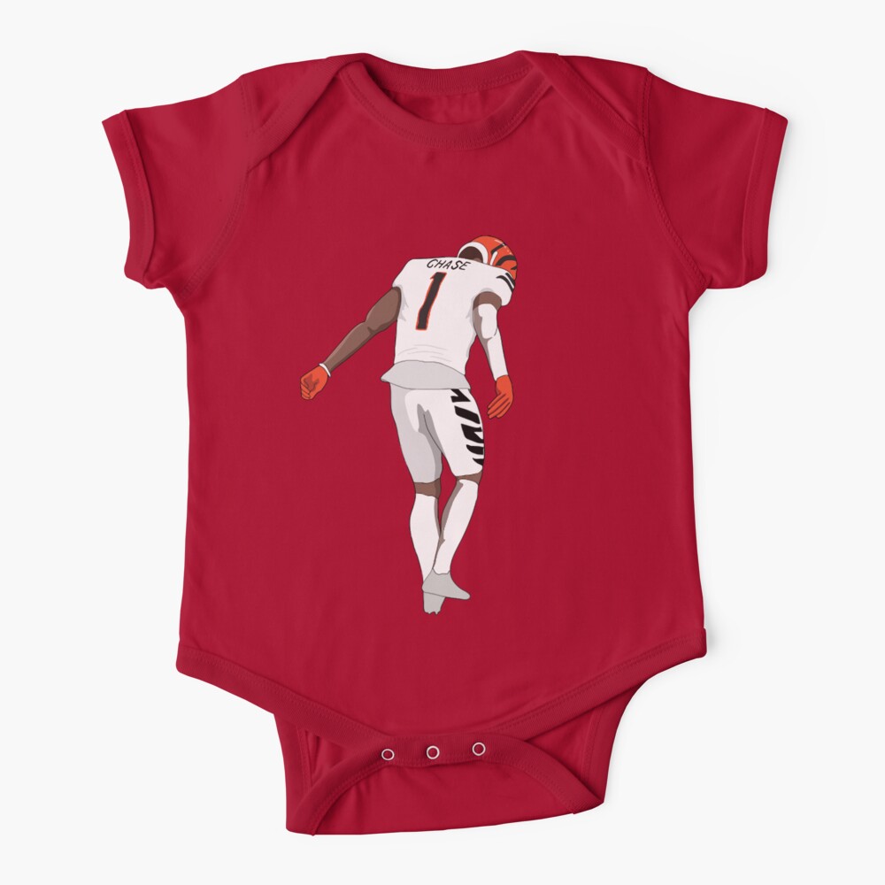 Ja'Marr Chase Baby Clothes, Cincinnati Football Kids Baby Onesie