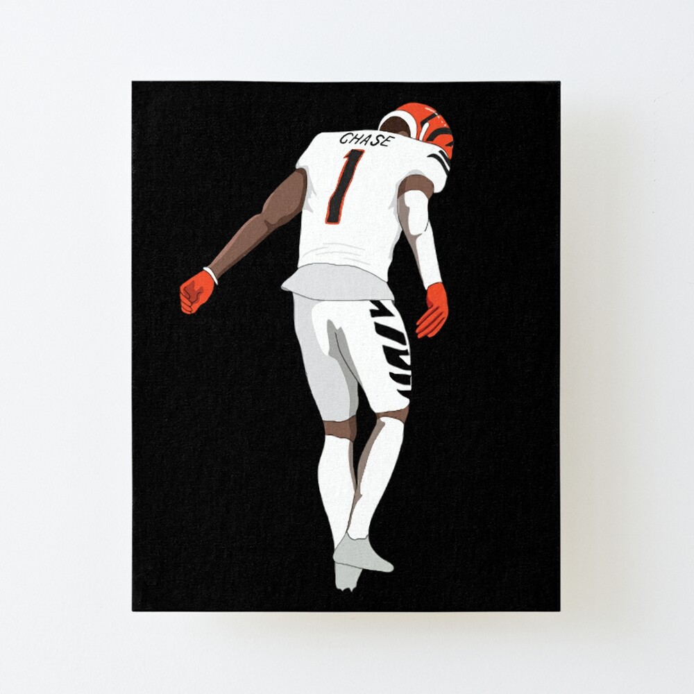 Ja'Marr Chase poster watercolor, Cincinnati Bengals Super Bowl, Ja'Mar –  Capital Canvas Prints