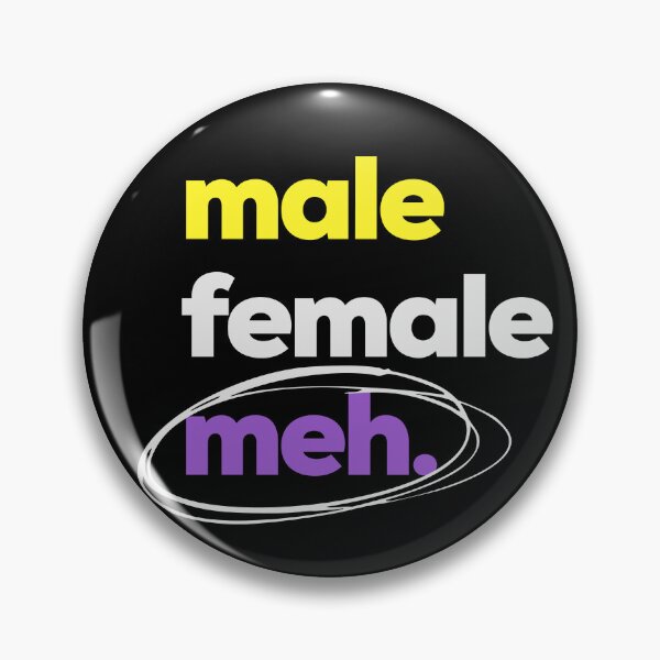 Item preview, Gender? meh. LGBTQ Nonbinary Pride designed and sold by Subtle Pride Shop.