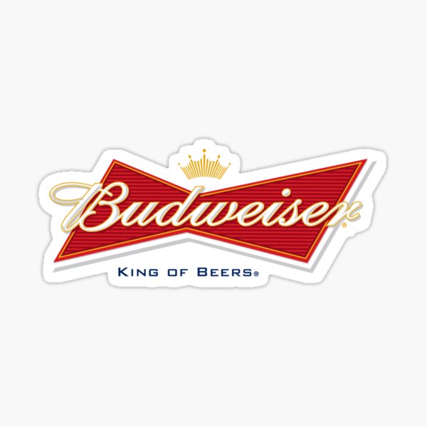 Budweiser Sticker Sticker