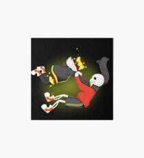 Flowerfell- Frisk and Sans Art Board