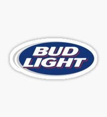 Bud Light Sticker Sticker