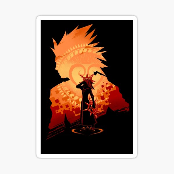 Vista previa del artículo con la obra «Keyblade Wielder Pop ver Póster», diseñado y vendido por lamasuetyniod.