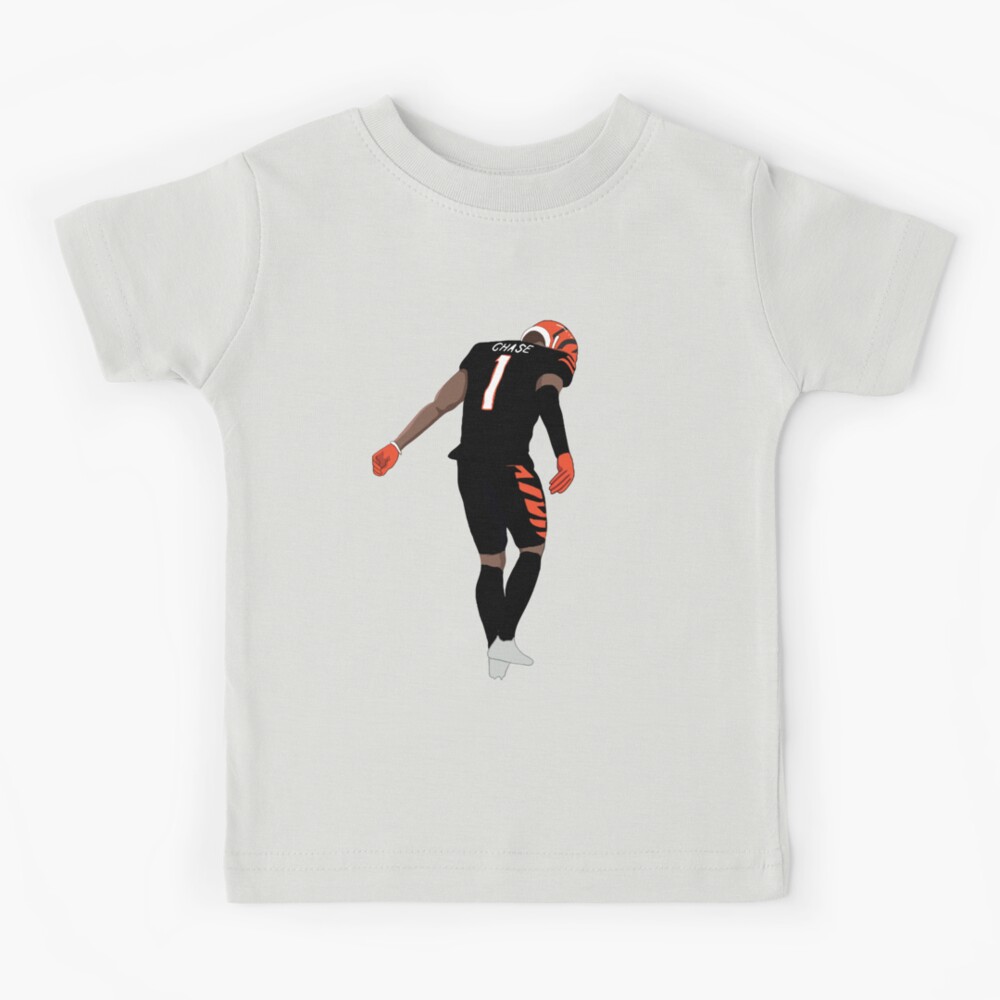 Ja'Marr Chase Youth Shirt, Cincinnati Football Kids T-Shirt