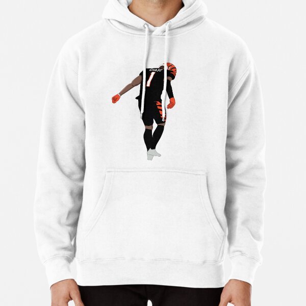 Nike Ja'marr Chase Men's Pullover Hoodie In Black