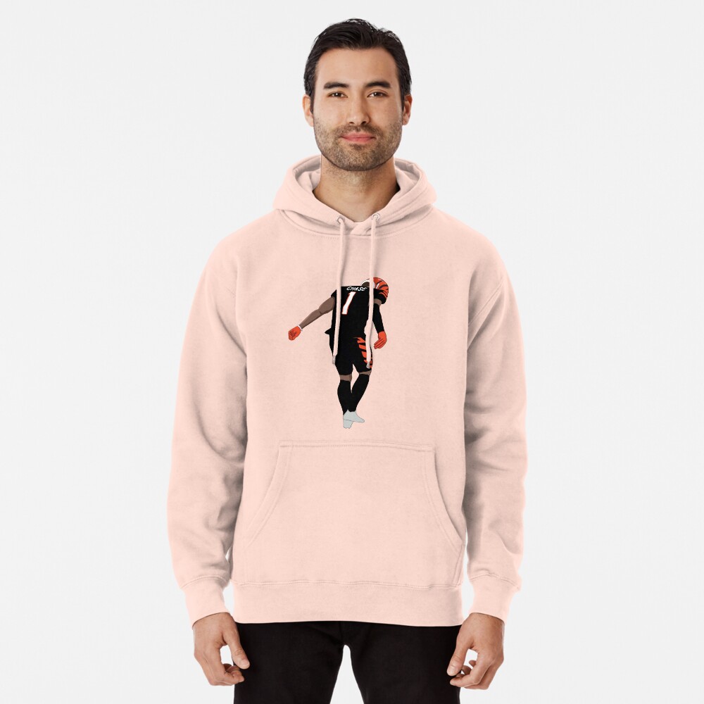 Buy Men's Colored Hoodie with Ja'Marr Chase Print #1243874 at