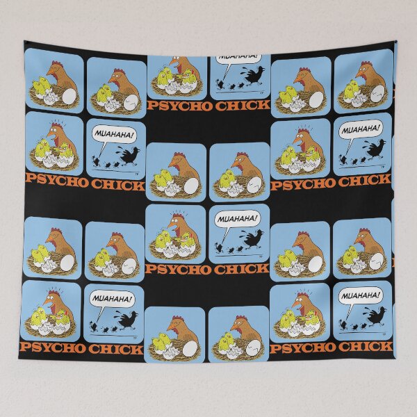 Item preview, Psycho Chick Four Panel Comic  designed and sold by Shannon3394502.