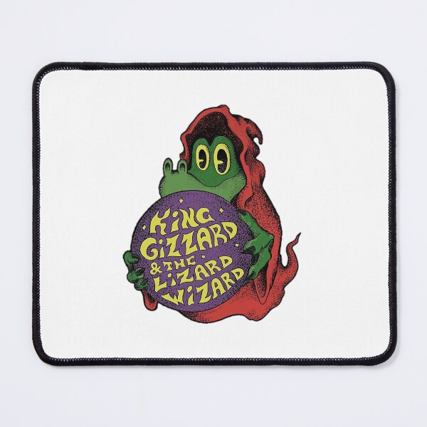 Item preview, king gizzard and the lizard wizard tour poster designed and sold by Angie K Langston.