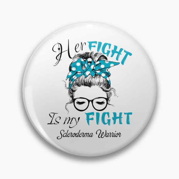 Item preview, Scleroderma Awareness - Her Fight is my Fight - Support Scleroderma Gifts designed and sold by Aaron309.