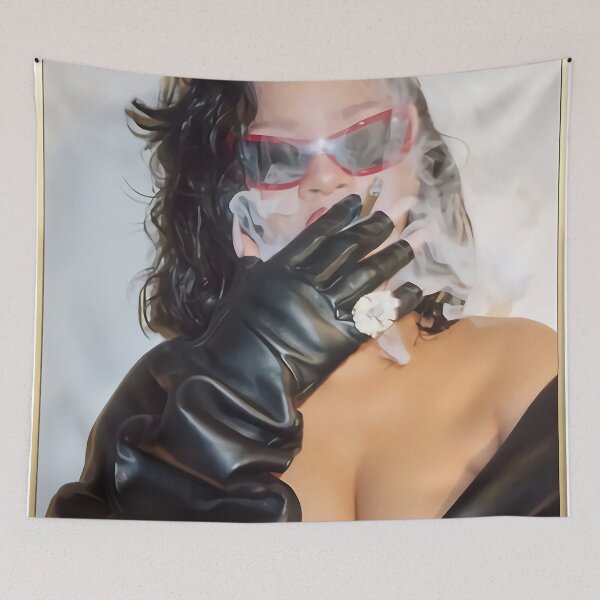 Item preview, Rihannas poster designed and sold by Angie K  Langston.