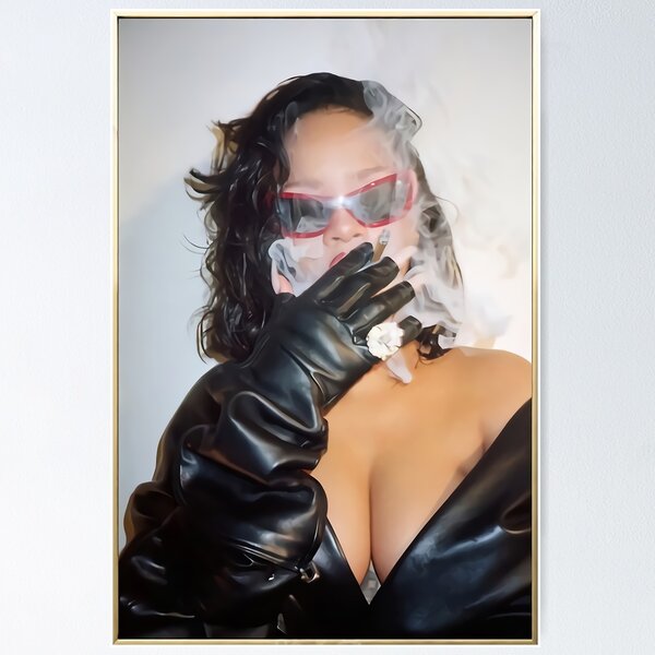 Item preview, Rihannas poster designed and sold by Angie K  Langston.