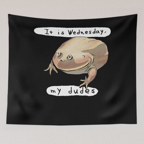 Item preview, Wednesday Frog  designed and sold by MilaniCanningt.