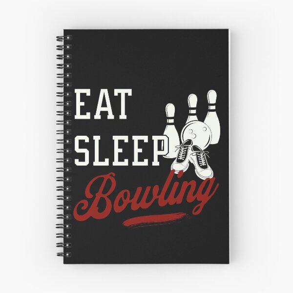 Item preview, Funny bowling eat sleep repeat fan t-shirt birthday gift for dad, uncle, brother. designed and sold by Barb  Hamilton ⭐⭐⭐⭐⭐.