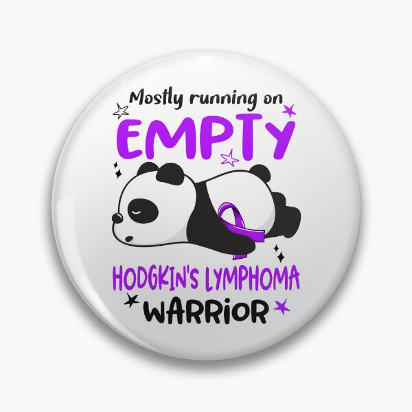 Item preview, Hodgkin's Lymphoma Awareness - Mostly Running On Empty Hodgkin's Lymphoma Warrior designed and sold by Hilten.