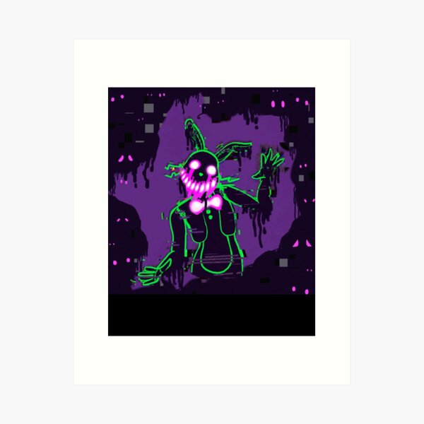 Vanny and Glitchtrap FNAF Art Board Print for Sale by GalaxisArt