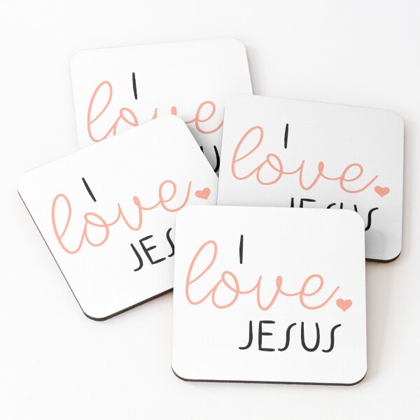 Item preview, I love Jesus designed and sold by Raquel Quintana.