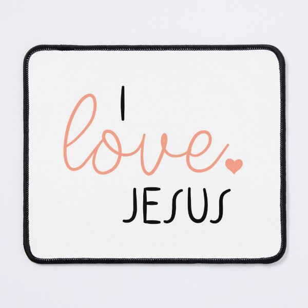 Item preview, I love Jesus designed and sold by Raquel Quintana.